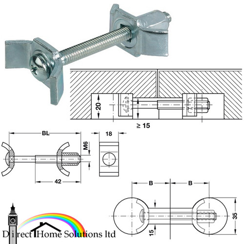 Hafele worktop connector - hafele,