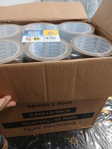 Full box heavy duty brown - duty,
