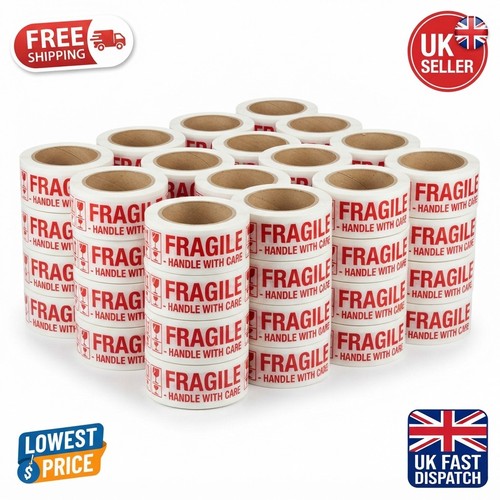 Fragile packing tape 48mm - fragile,