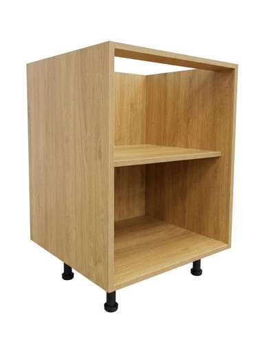 Natural oak flat pack kitchen - flat,