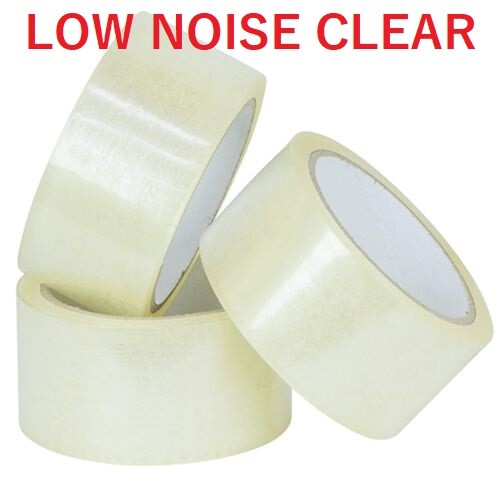 Clear packing tape low noise - tape,