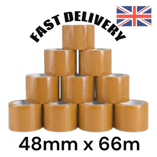 Strong brown tape buff - strong,