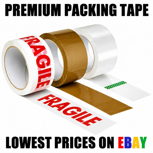 Clear brown parcel tape - brown,