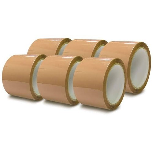 Brown packaging tape 72mm - brown, 72mm×66m