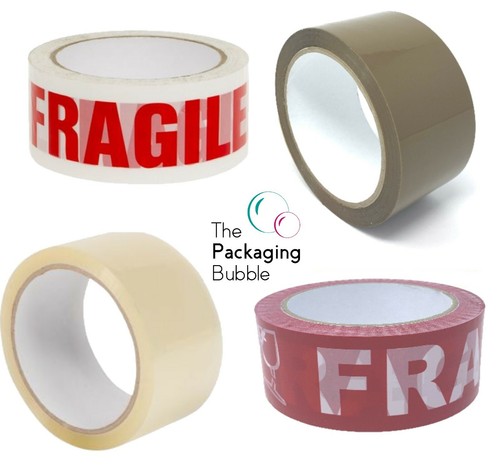 Parcel tape buff brown - parcel,