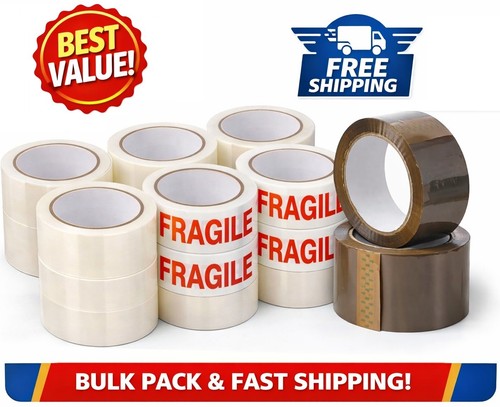 Packing tape brown clear - brown,