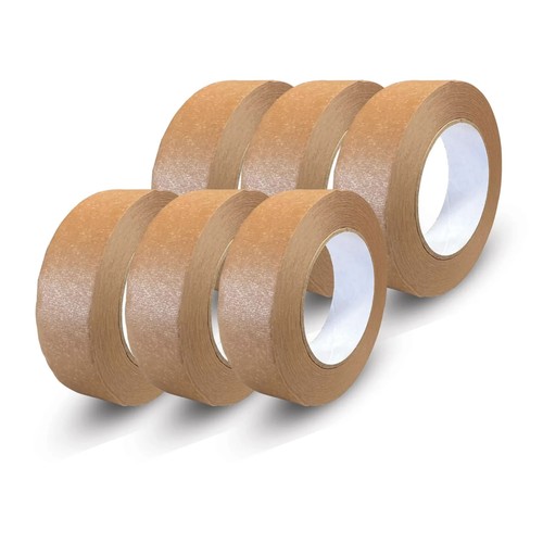 Brown kraft paper tape 50m - brown,