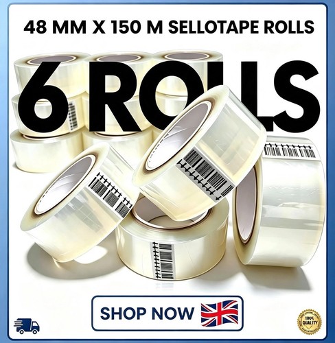 Clear packing tape parcel - clear,
