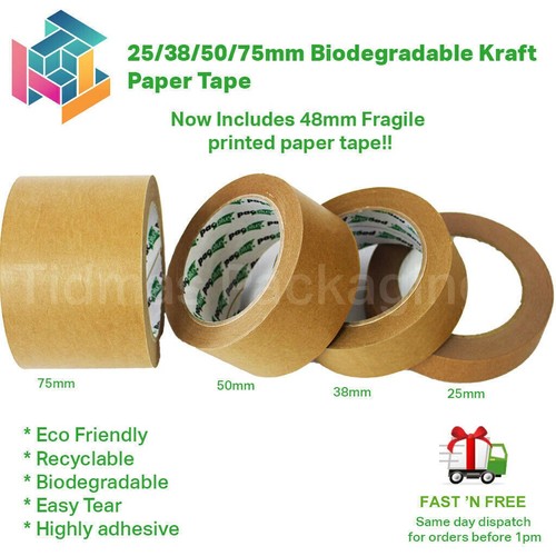 Brown kraft paper tape eco - brown,