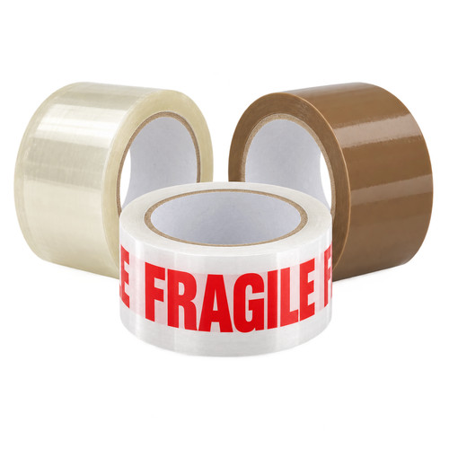 Rolls mixed packing tape - mixed,