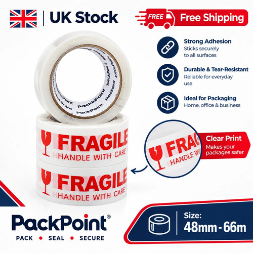 Fragile tape parcel packing - parcel,