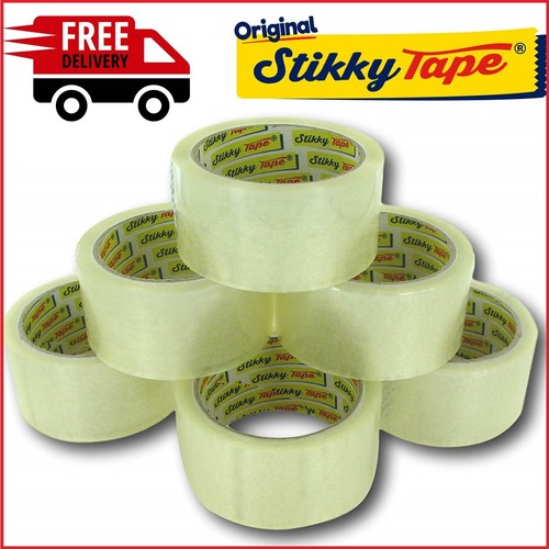 Clear packing tape stikky - clear,