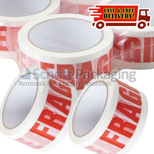 Fragile tape 48mm x - 48mm, 66m